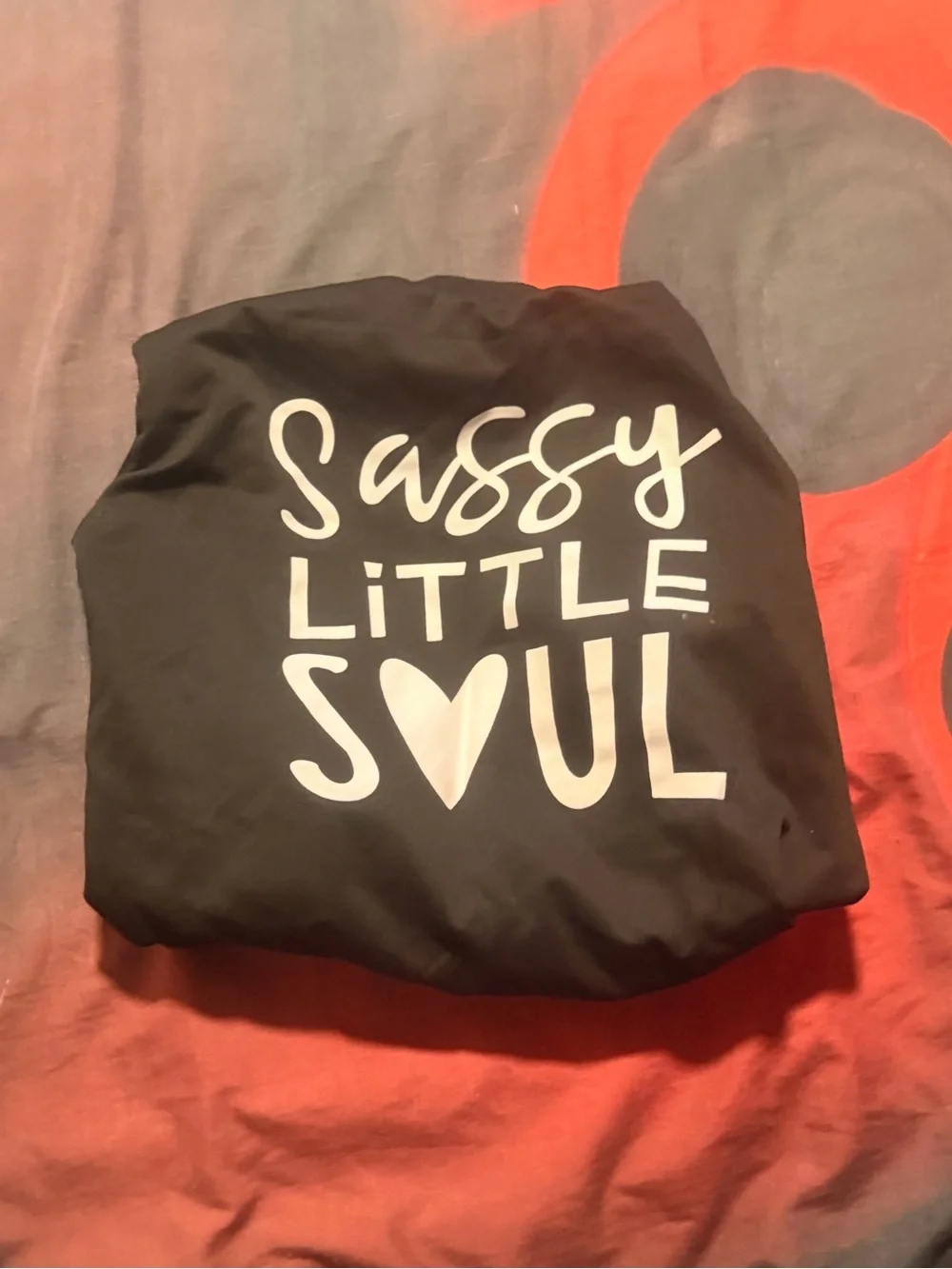 SHEIN Black Kids Sweatshirt with White 